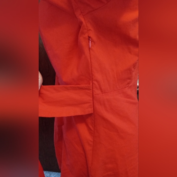 Vintage Style Scarlet Red Dress 🔥 ❤️ Unknown Designer - Picture 10 of 13